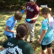 Teaching archery to children