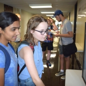 Dept. of Computer Science allow Model Lab students to play a game