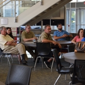 Audience at the Novelis check presentation