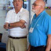 Dr. Chris Laird and Dr. Jerry Cook (Physics & Astronomy)