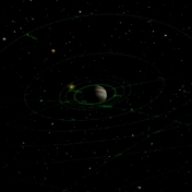 Orbits around Jupiter: Scenes from Planetarium Show